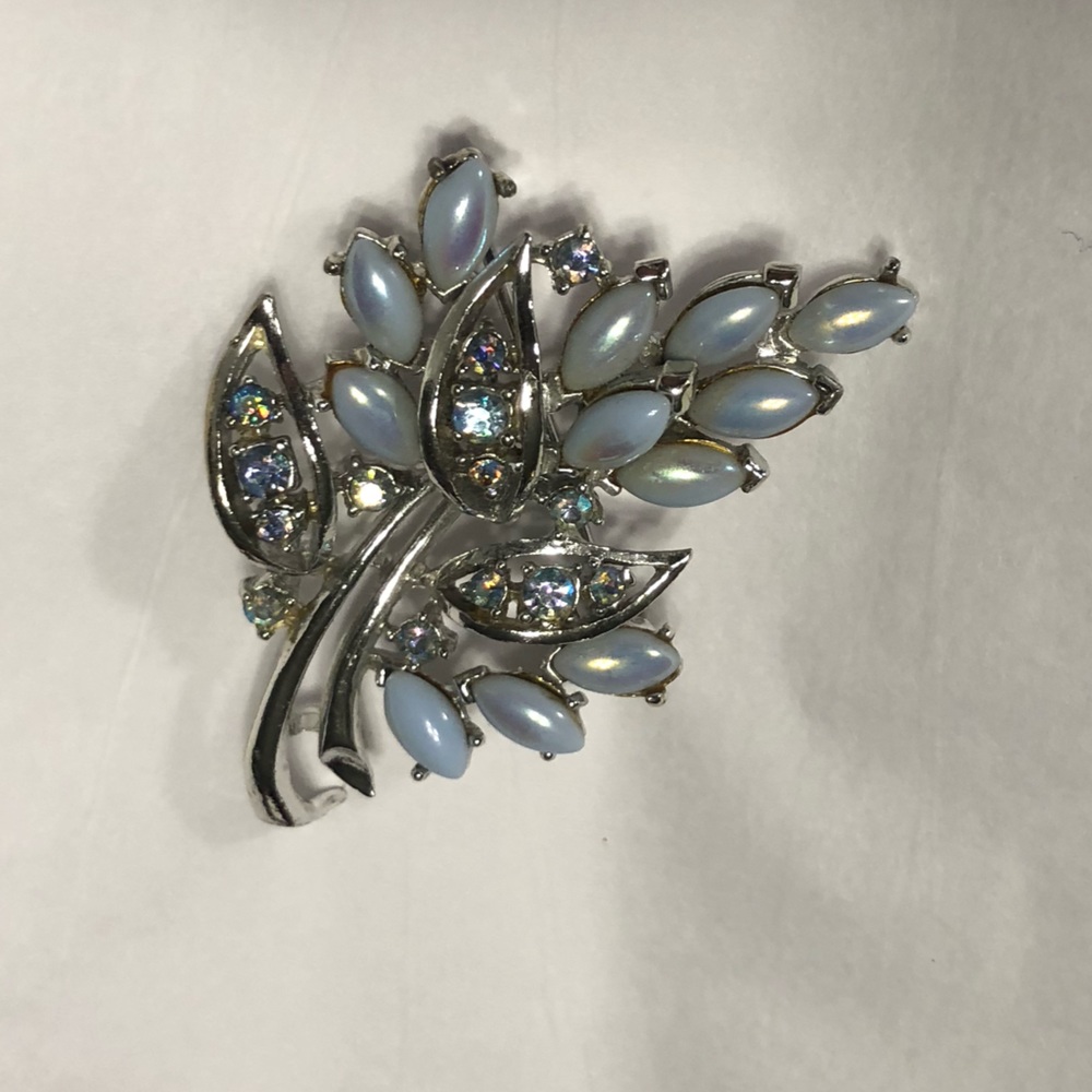 Vintage Floral Spray Brooch